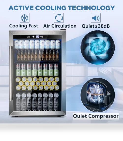 Beverage Refrigerator and Cooler — Drink Coolers, Joy Pebble