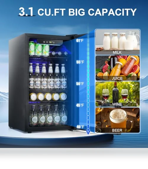Beverage Refrigerator — Drink Coolers, Antarctic Star
