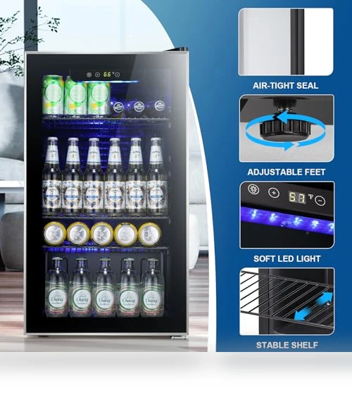 Beverage Refrigerator — Drink Coolers, Antarctic Star