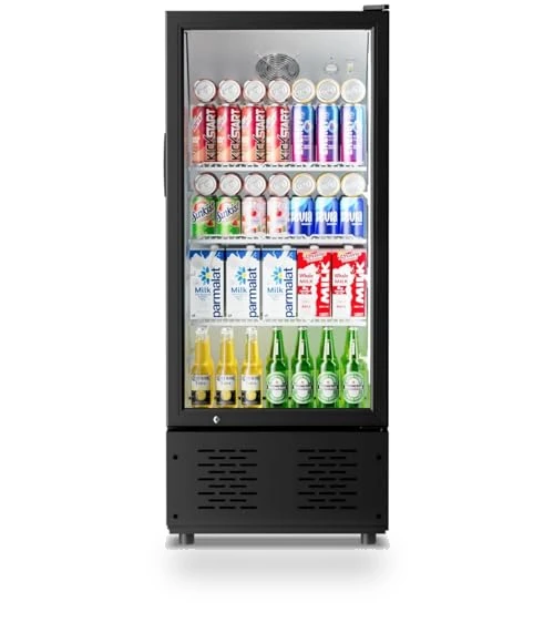 Commercial Beverage Refrigerator and Cooler with Glass Door — Drink Coolers, ECEVT