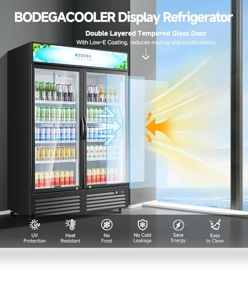 Commercial Merchandiser Refrigerator — Mini Fridges, BODEGA