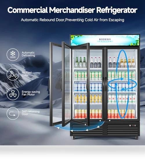 Commercial Merchandiser Refrigerator — Mini Fridges, BODEGA