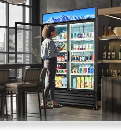 Commercial Refrigerator — Drink Coolers, Wilprep