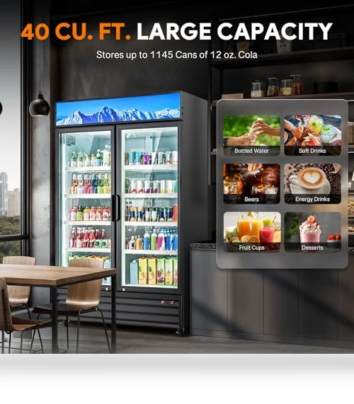 Commercial Refrigerator — Drink Coolers, Wilprep
