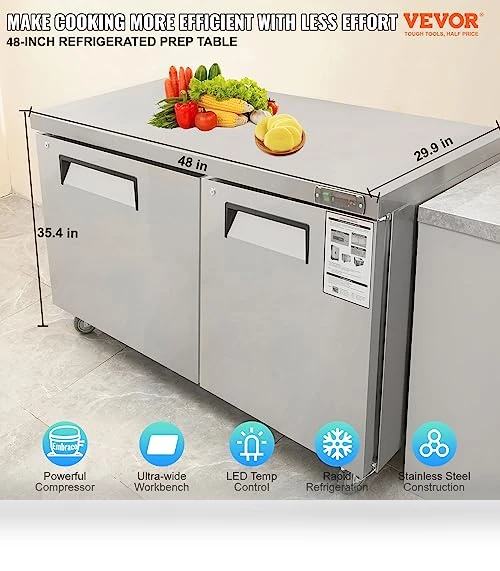 Commercial Refrigerator — Drink Coolers, VEVOR