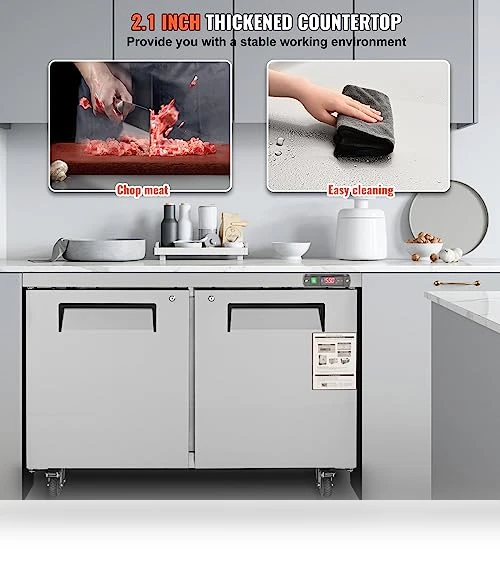 Commercial Refrigerator — Drink Coolers, VEVOR