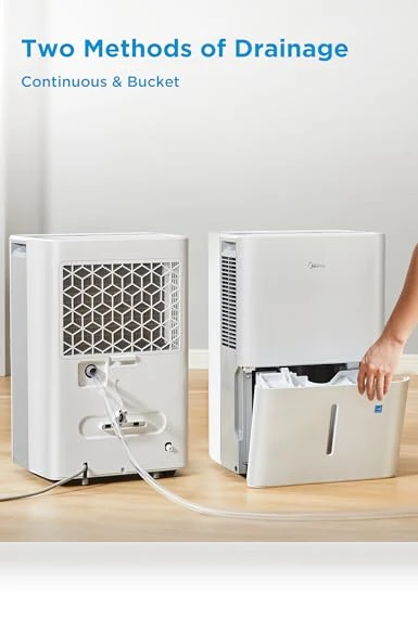 Energy Star Certified Dehumidifier — Air Moisture Control, Midea