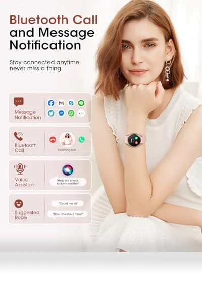 Fitness Smart Watch for Women — Smartwatches, AKUMAKA