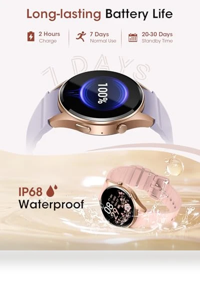 Fitness Smart Watch for Women — Smartwatches, AKUMAKA