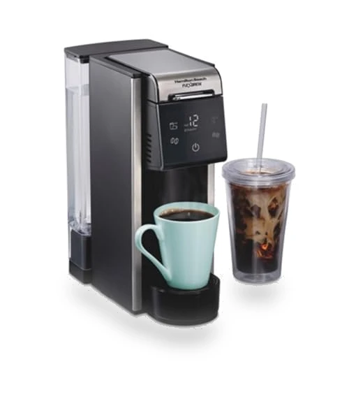 FlexBrew Advanced 4-in-1 Single Serve Hot & Iced Coffee Maker — Coffee Makers, Hamilton Beach