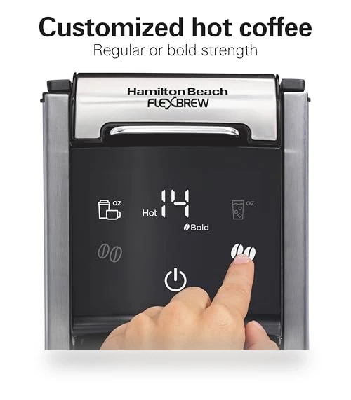 FlexBrew Advanced 4-in-1 Single Serve Hot & Iced Coffee Maker — Coffee Makers, Hamilton Beach