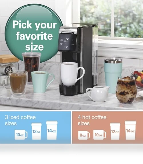 FlexBrew Advanced 4-in-1 Single Serve Hot & Iced Coffee Maker — Coffee Makers, Hamilton Beach