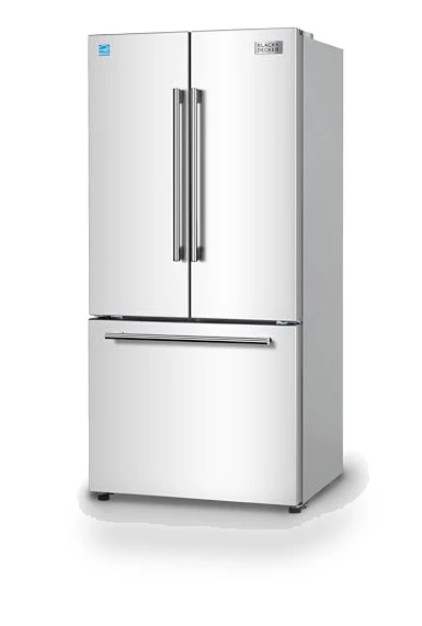 French Door Refrigerator with Built-in Ice Maker — Cooling Solutions, BLACK+DECKER