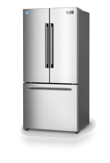 French Door Refrigerator with Built-in Ice Maker — Cooling Solutions, BLACK+DECKER