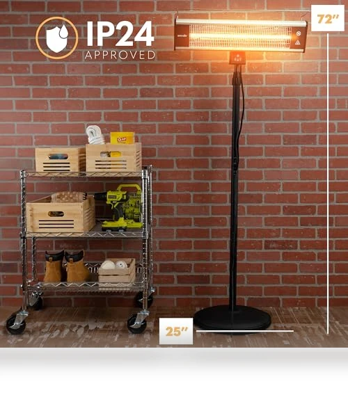 Infrared Patio Heater — Patio Heaters, SereneLife
