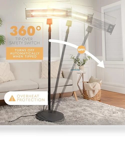 Infrared Patio Heater — Patio Heaters, SereneLife