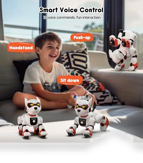 Interactive Robotic Pet Dog — Interactive Animal Companions