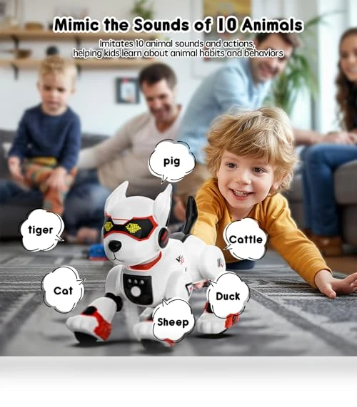 Interactive Robotic Pet Dog — Interactive Animal Companions