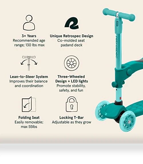 Kids’ Kick Scooter — Push Scooters, Retrospec