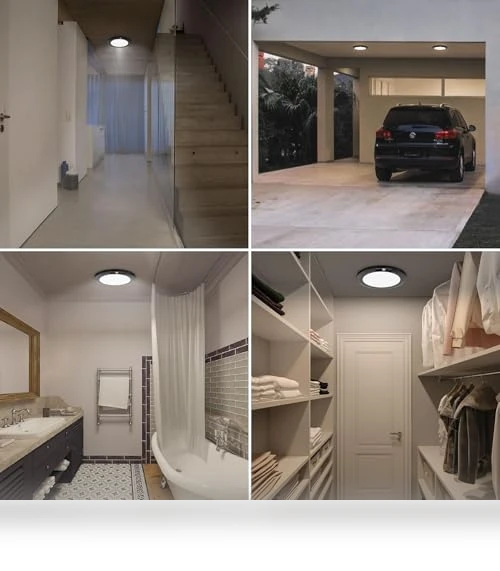 LED Ceiling Light with Motion Sensor — Overhead Lighting