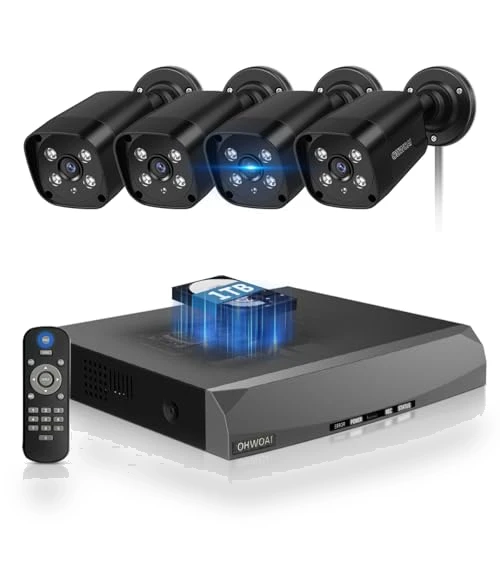 Outdoor Wired Security Camera System — Security Cameras, OHWOAI