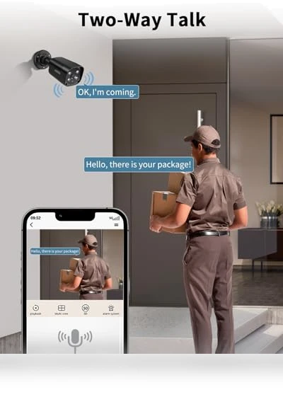 Outdoor Wired Security Camera System — Security Cameras, OHWOAI