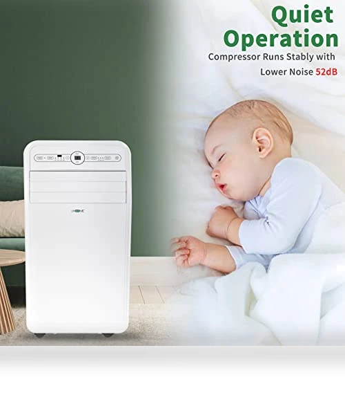 Portable Air Conditioner with Heater — Air Moisture Control, Uhome