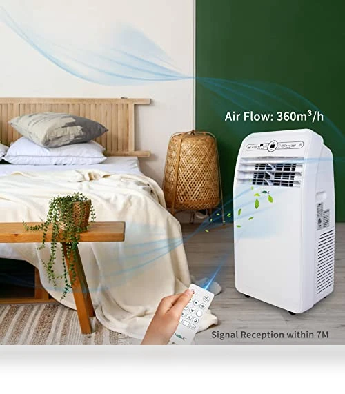 Portable Air Conditioner with Heater — Air Moisture Control, Uhome