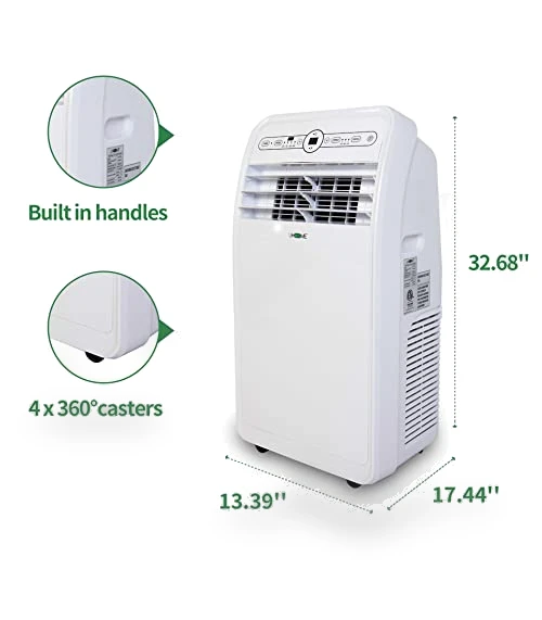 Portable Air Conditioner with Heater — Air Moisture Control, Uhome