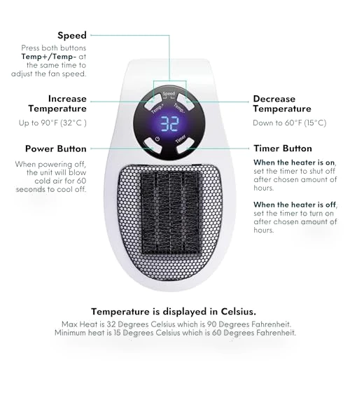 Portable Electric Space Heater — Portable Heating Solutions, Alpha Heater