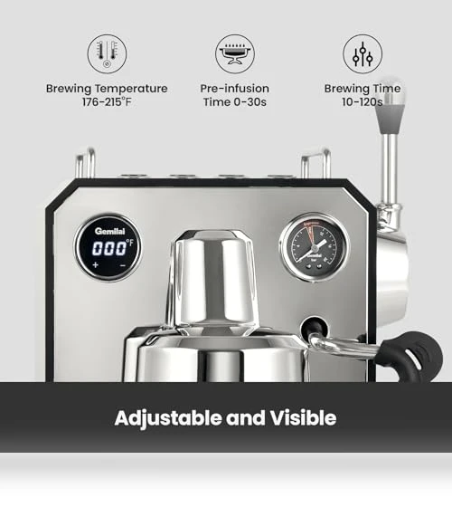 Professional Semi-Automatic Espresso Maker — Cleaning Products, Gemilai