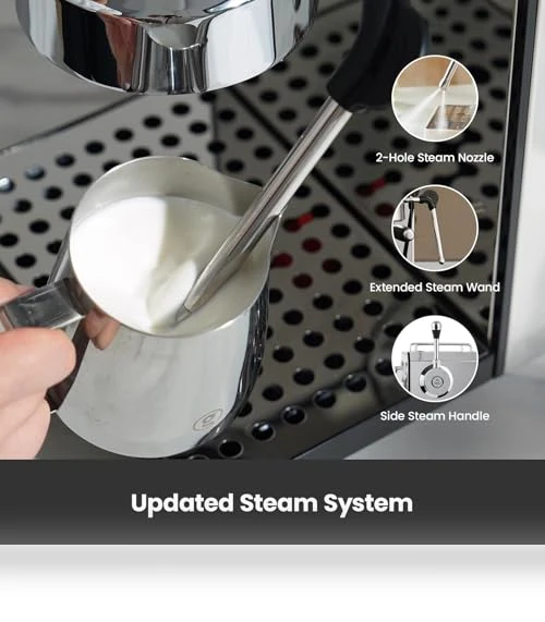 Professional Semi-Automatic Espresso Maker — Cleaning Products, Gemilai