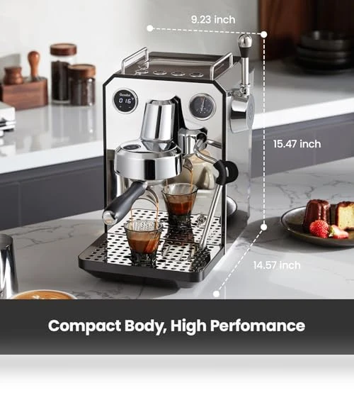 Professional Semi-Automatic Espresso Maker — Cleaning Products, Gemilai
