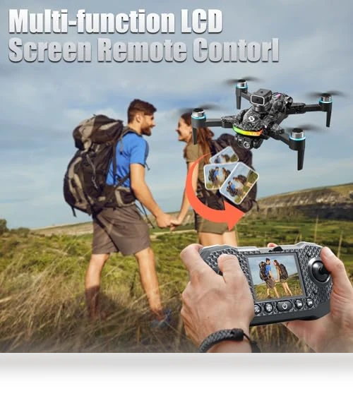 Remote with Screen Drone with Camera — Drones, OBEST
