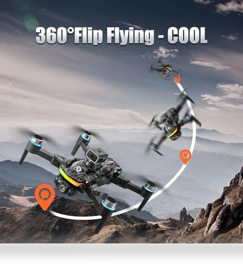 Remote with Screen Drone with Camera — Drones, OBEST