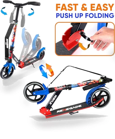 Renegade Kick Scooter — Push Scooters, Hurtle