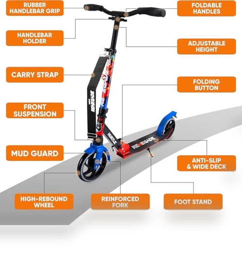 Renegade Kick Scooter — Push Scooters, Hurtle