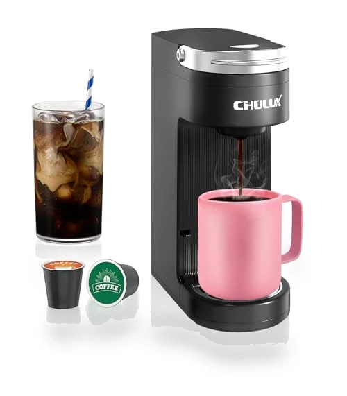Slim Single Serve Coffee Maker — Brewing Excellence, CHULUX