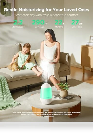 Smart Cool Mist Air Humidifier — Air Moisturizers, GoveeLife