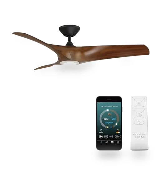 Smart Indoor and Outdoor Ceiling Fan with LED Light Kit — Ceiling Fan Lighting Solutions, Modern Forms