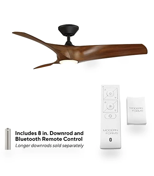 Smart Indoor and Outdoor Ceiling Fan with LED Light Kit — Ceiling Fan Lighting Solutions, Modern Forms