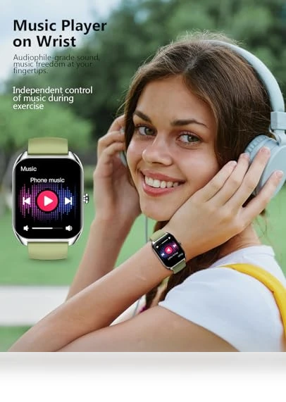 Smart Watch with Health Monitoring — Smartwatches