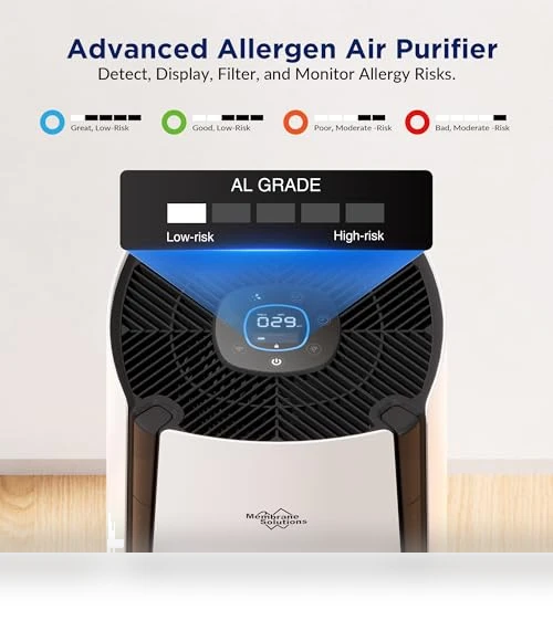 Smart WiFi Air Purifier for Large Rooms — Activated Carbon Air Purifiers, Membrane Solutions