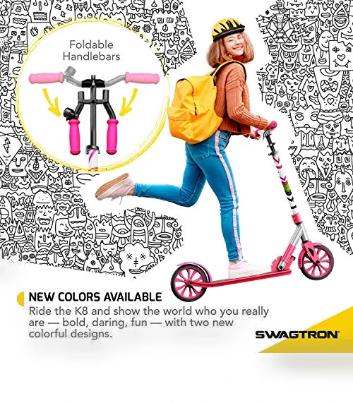 Titan Folding Commuter Kick Scooter — Push Scooters, Swagtron