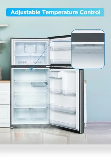 Top Mount Refrigerator with Freezer — Mini Fridges, Commercial Cool