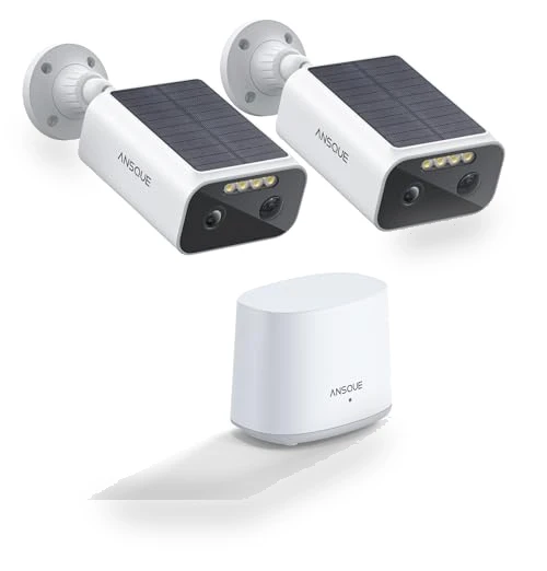 Wireless Outdoor Security Camera Kit — Security Cameras, ANSQUE