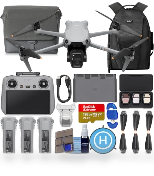 Air 3S Drone with RC 2 Fly More Combo — Drones, DJI