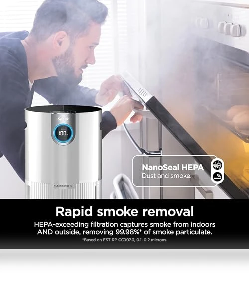 Air Purifier for Home Large Room — HEPA Air Purifiers, Shark