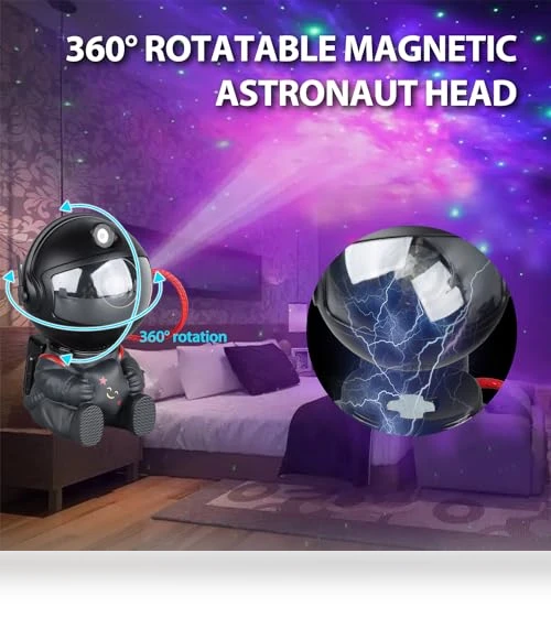Astronaut Star Projector — Kids' Lamps, YXQUA