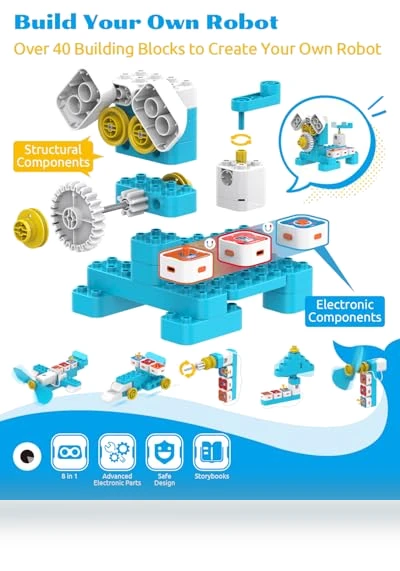 Coding Toy for Kids — Construction Kits, Whalesbot